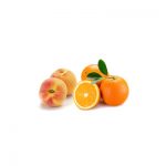 Cremino of Orange with Peaches cubes